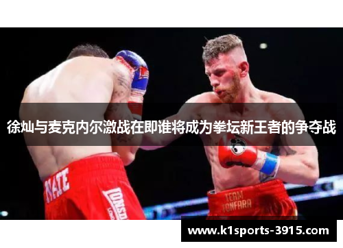 徐灿与麦克内尔激战在即谁将成为拳坛新王者的争夺战